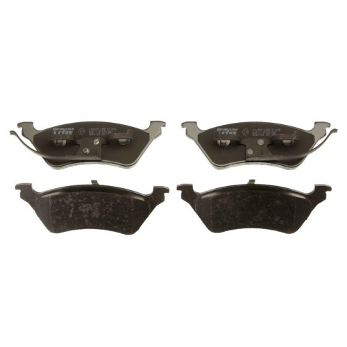 Placute frana Chrysler Voyager 4 (Rg, Voyager 4 Van (S ); Dodge Caravan (Rg ); Jeep Cherokee (Kj), 2.4, 2.5 CRD, 2.8 CRD, 3.3, 3.3 AWD, 3.8, 3.8 AWD, 3.8 (SYX53), 2.4 4x4, 2.8 CRD 4x4, 3.7 4x4, Spate, nu este pregatit pentru senzor uzura; TRW
