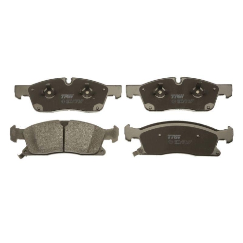 Placute frana Jeep Grand Cherokee 4 (Wk, Grand Cherokee Van (Wk2), 3.0 CRD V6 4x4, 3.6 V6, 3.6 V6 4x4, 3.6 V6 FlexFuel 4x4, 3.6 VVT 4x4, 5.7 4x4, 5.7 V8 4x4, 6.4 SRT8 4x4, 5.7 HEMI 4x4, punte fata, cu indicator uzura acustic, TRW