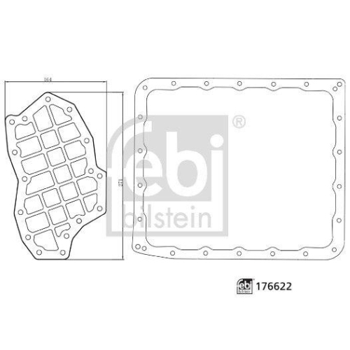 FEBI BILSTEIN set filtre hidraulice, cutie e vit.automata