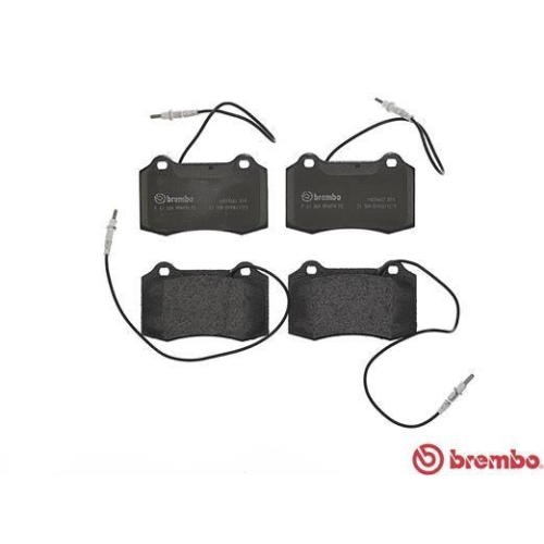 Placute frana Peugeot 406 Coupe (8c) 03.97-02.05, Fata, BREMBO