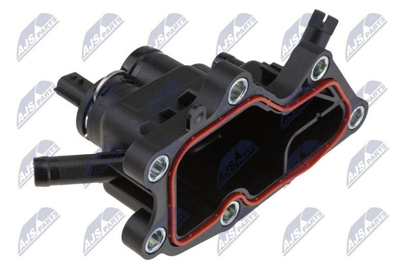 Carcasa termostat Renault Twingo III 0.9 2014-, Smart Fortwo 0.9 2014-, Forfour 0.9 2014-; 110603999R; NTY, aftermarket