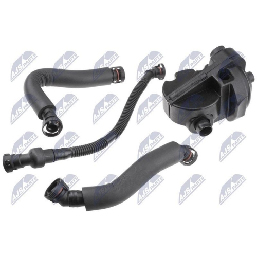 Separator ulei ventilatie bloc motor motor 2.0 Bmw 1(E87), 3(E90, E91);2004-2011, cu conducte, 11157533336
