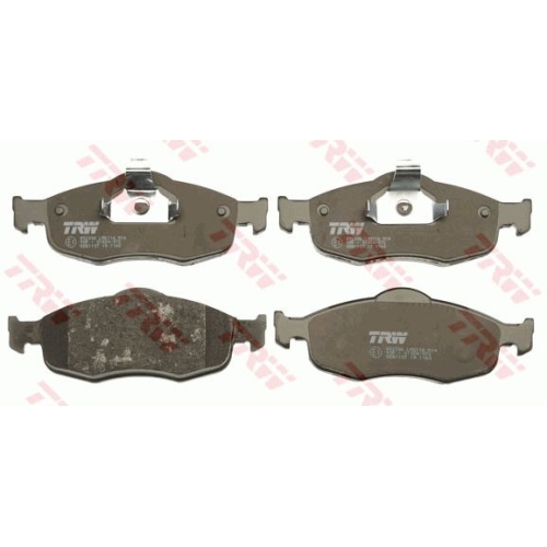 Set placute frana Trw GDB1107, parte montare : Punte fata