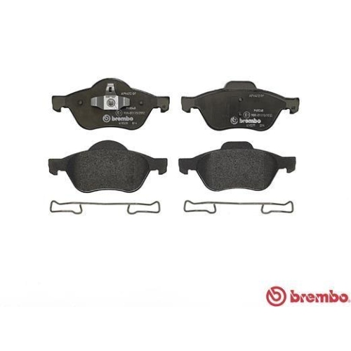 Placute frana Renault Clio 3 (Br0/1 Cr0/1) 01.05-12.14, Grand Scenic 2 (Jm0/1) 04.04-06.09, Megane 2 (Bm0/1 Cm0/1) 07.01-10.12, Megane 2 Box / Estate (Km) 08.03-07.09, Megane 2 Coupe-Cabriolet (Em0/1) 09.03-03.10, Megane 2 Estate (Km0/1) 08.03-08.12, Mega