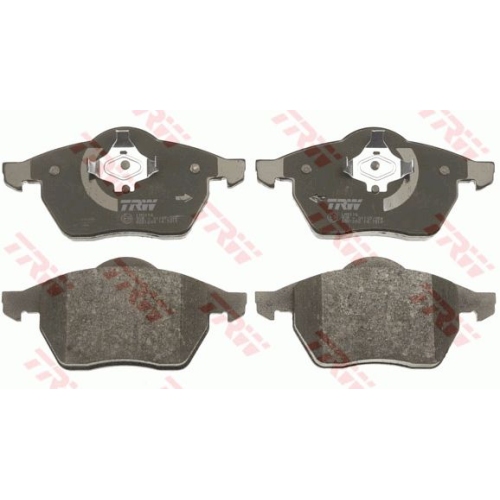 Set placute frana Trw GDB1200, parte montare : Punte fata