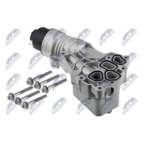 Radiator racire motor cu filtru motor 2.0 Bmw X1 F48 16-19, X2 F39 16-19, 1 F40 18-19, 2 F44, F45, F46 16-19, Mini F55, F56 16-19, Clubman F54 17-19, Countryman F60 17-19, versiune Aluminiu, 11428661958