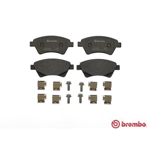 Placute frana Renault Grand Scenic 2 (Jm0/1) 04.04-06.09, Kangoo (Kc0/1) 08.97- , Megane 2 (Bm0/1 Cm0/1) 07.01-10.12, Megane 2 Box / Estate (Km) 08.03-07.09, Megane 2 Coupe-Cabriolet (Em0/1) 09.03-03.10, Megane 2 Estate (Km0/1) 08.03-08.12, Megane 2 Hatch
