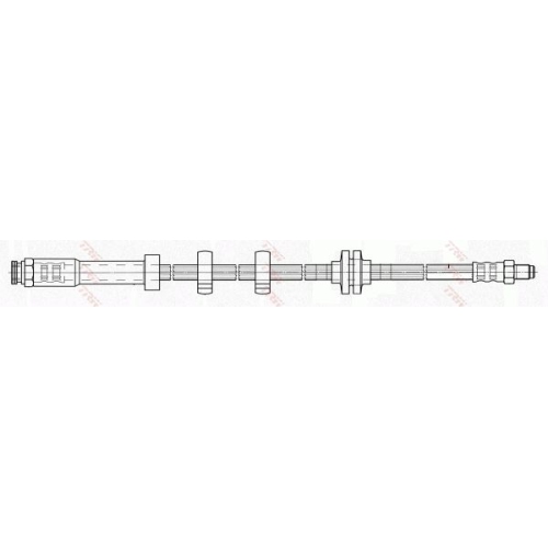 Furtun frana fata TRW Fiat Punto (176 ) 09.1993-09.99 Punto Cabriolet (176 ) 04.94-06.00 Punto Van (176 ) 04.1996-02.00; Lancia Y (840a) 11.1995-09.03 Y10 (156 ) 03.85-12.1995 partea dreapta Fata; puntea fata; dreapta; Sistem de franare : hidraulic