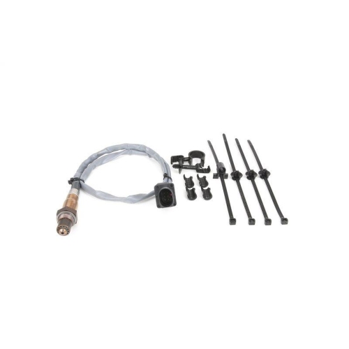 Sonda lambda Audi A3, A4, A5, A6, A7, Q3, Q5, Q7; Seat Alhambra, Altea, Cordoba, Ibiza, Leon, Toledo; Skoda Fabia, Octavia, Roomster, Superb; VW Amarok, Caddy, CC, Crafter, Golf, Jetta, Passat, Polo, Sharan, Tiguan, in fata catalizatorului, BOSCH