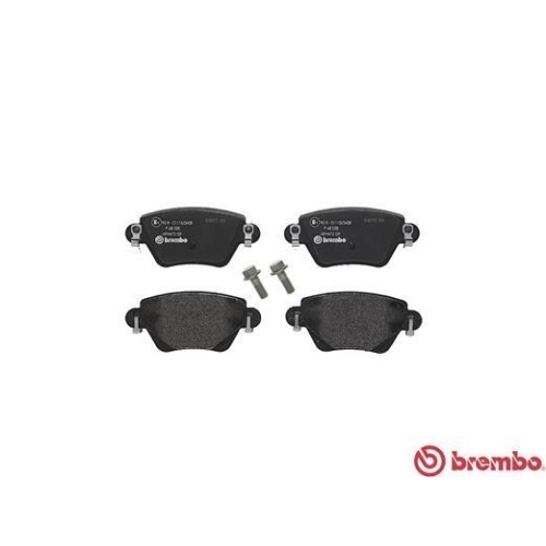 Placute frana Renault Kangoo (Kc0/1) 08.97- , Spate, BREMBO