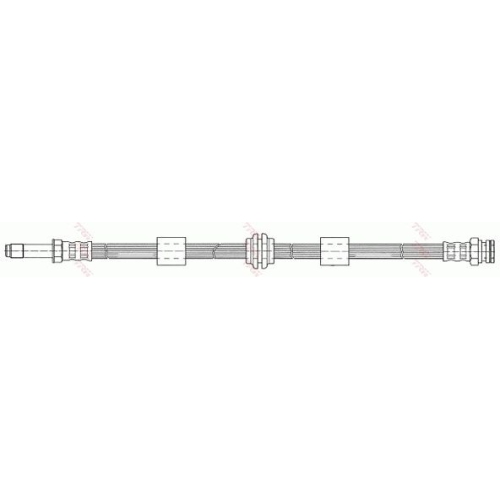 Furtun frana fata TRW, Ford Galaxy (Wgr), 03.1995-05.2006; Seat Alhambra, 04.1996-03.2010; VW Sharan (7M), 05.1995-03.2010, partea stanga=dreapta, Fata; puntea fata; stanga; dreapta; Sistem de franare : hidraulic