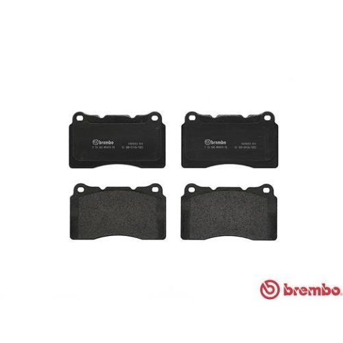 Placute frana Renault Megane 3 Coupe (Dz0/1) 11.08-09.16, Fata, BREMBO