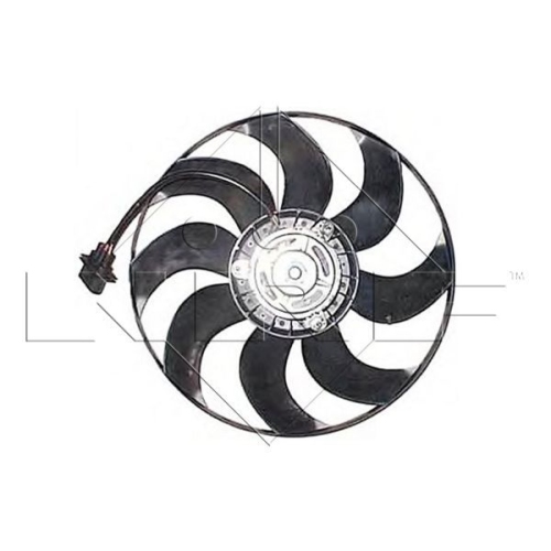 Ventilator radiator GMV Seat Cordoba (6l2), Ibiza 4 (6l1), Ibiza 5 (6j); Skoda Fabia 2 (5J), Roomster (5j); Vw Polo (9n) Nrf 47375