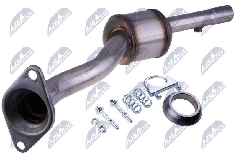 Catalizator Dacia Sandero 1.6 16v (K4m690) 2011-, Logan 1.6 16v (K4m690, K4m697) 2007-, Duster 1.6 16v (K4m690, K4m697, K4m606) 2010-2018; Renault Logan I 1.6 (K4m690, K4m697) 2007-; Euro 5; 6001549294; NTY, aftermarket