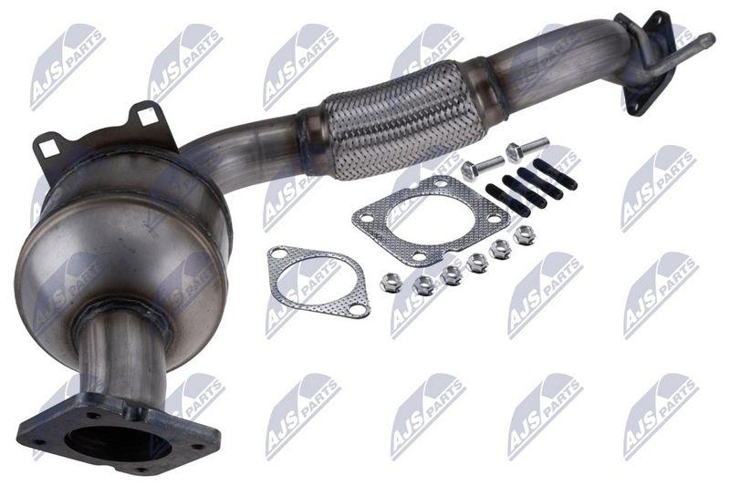 Catalizator Ford Transit 2.2 D (Srda, Qvfa) 2006-2014; Transit Tourneo 2.2 D (Qwfa, Qvfa) 2007-2014; Euro 4, fara filtru funingine; 1376838; NTY, aftermarket