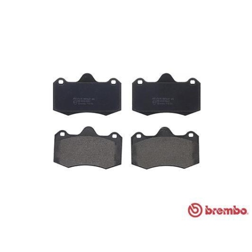 Placute frana Seat Ibiza 3 (6l1) 02.02-11.09, Ibiza 4 (6j5 6p1) 03.08-12.17 , Fata, BREMBO