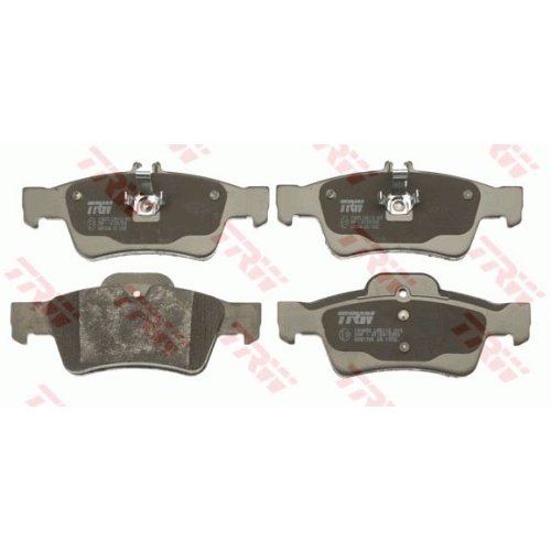 Set placute frana Trw GDB1546, parte montare : Punte spate