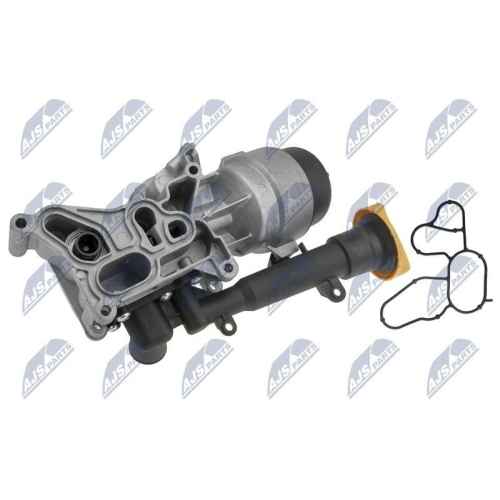 Radiator racire motor cu filtru Opel Astra H 1.3cdti 2005-, Corsa D 1.3cdti 2006-, Meriva B 1.3cdti 2010-, Fiat Grande Punto 1.3d 2005-, 5650358