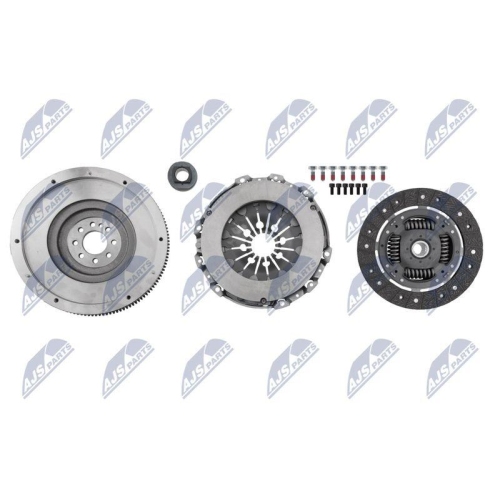 Set ambreiaj cu volanta cu masa simpla motor 2.0 D, Hdi; Citroen C4 I, 2 2006-2015, C5 2, 3 2004-2015, Jumpy 2 2007-2016, Peugeot 307 2004-2009, 308, 2007-2012, Expert 2007-2016, Fiat Scudo 2007-2016, 835069