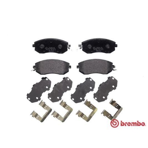 Placute frana Subaru Brz 06.12-, Forester (Sh) 12.07-, Forester (Sj) 11.12-, Impreza Liftback (Gp) 10.11-, Impreza Liftback (Gr Gh G3) 03.07-05.14, Impreza Saloon (Ge Gv) 01.07-, Impreza Sedan (Gj) 07.11-, Legacy 5 (Bm) 05.09-, Legacy 5 Estate (Br) 06.08-