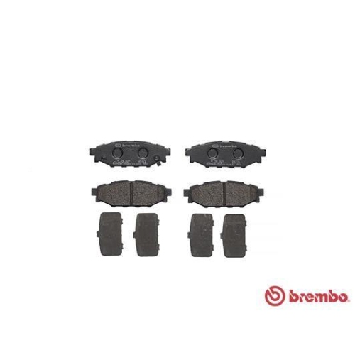 Placute frana Subaru Brz, Forester (Sg), Forester (Sh), Forester (Sj), Impreza Liftback (Gp), Impreza Liftback (Gr, Impreza Saloon (Ge, Impreza Sedan (Gj), Legacy 4 (Bl), Legacy 4 Estate (Bp), Legacy 5 (Bm), Legacy 5 Estate (Br), Outback (Bl, Outback (Br)