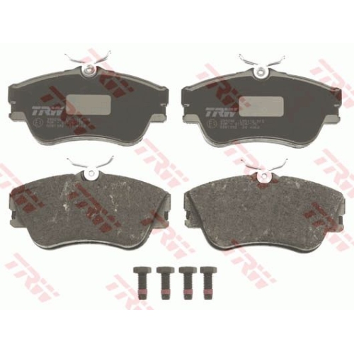 Set Placute frana punte fata TRW, Volkswagen Transporter T4, 1990-2003
