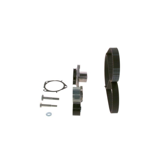 Kit distributie + pompa apa Alfa Romeo Giulietta, Mito; Fiat 500L, 500X, Bravo II, Doblo, Grande Punto, Idea, Linea, Punto Evo, Tipo; Jeep Renegade; Lancia Delta III, Musa; Opel Combo, 1.6 JTDM, 1.6 D, 1.6 CRD, 1.6 CDTI, BOSCH