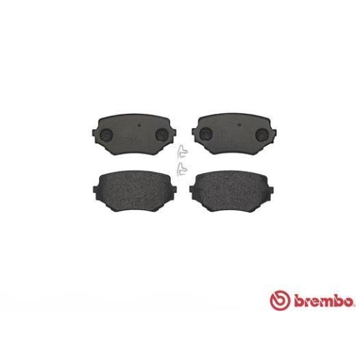Placute frana Suzuki Grand Vitara I (Ft Ht) 03.98-08.08, Grand Vitara I Open Off-Road Vehicle (Gt) 03.98-09.05, Grand Vitara 2 (Jt Te Td) 04.05-, Vitara (Et Ta Td) 07.88-08.99, Vitara Cabrio (Et Ta) 07.88-10.02, Fata, BREMBO