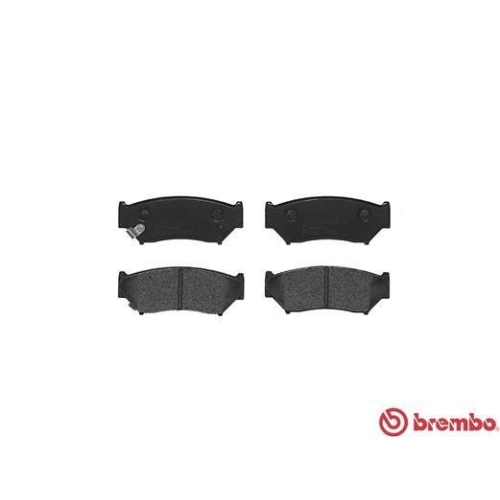 Placute frana Suzuki Grand Vitara I (Ft Ht) 03.98-08.08, Grand Vitara I Open Off-Road Vehicle (Gt) 03.98-09.05, Jimny Closed Off-Road Vehicle (Sn) 07.98-, Vitara (Et Ta Td) 07.88-08.99, Fata, BREMBO