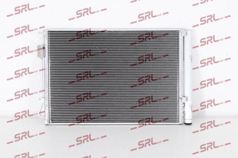 Condensator climatizare AC Hyundai I20 08-14, Solaris/Accent 10-, Veloster 11-, motor: 1.2, Condensator cu uscator integrat , 550(515)x373(369)x16, SRLine, miez si rezervor din aluminiu brazat, 976061W000; 976061W001