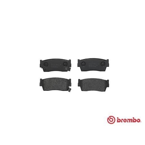 Placute frana Suzuki Vitara (Et Ta Td) 07.88-08.99, Vitara Cabrio (Et Ta) 07.88-10.02, X-90 (El) 09.95-12.97, Fata, BREMBO