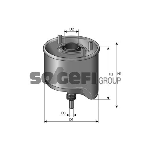 Filtru combustibil Coopersfiaam Filters FP6057