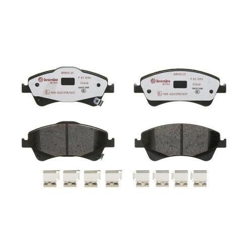 Placute frana Toyota Auris ( E15) 10.06-09.12, Auris ( E18) 10.12-12.18, Auris Estate ( E18) 07.13-12.18, Avensis Estate ( T27) 11.08-10.18, Avensis Sedan ( T27) 11.08-10.18, Corolla Sedan ( E15) 10.06-12.18, Verso ( R2) 04.09-08.18, Verso Van ( R2) 04.09