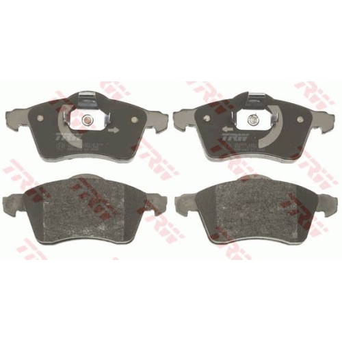 Set placute frana Trw GDB1282, parte montare : Punte fata, Volkswagen Transporter T4, 1990-2003,