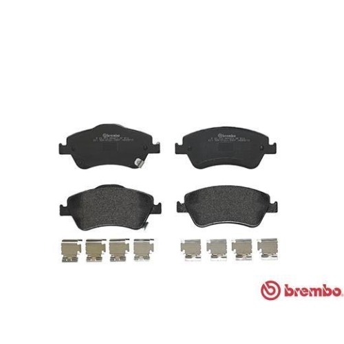 Placute frana Toyota Auris ( E15) 10.06-09.12, Corolla Sedan ( E15) 10.06-12.18, Fata, BREMBO