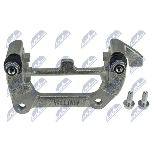 Suport etrier de franare Audi A4 2007-2015, A5 2007-2017, A6 2010-, A7 2010-, Q5 2009-, Spate, Stanga, Disc frana 12mm, 8K0615425B