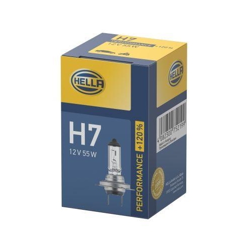 HELLA Bec, far faza lunga PERFORMANCE UP TO 120%
