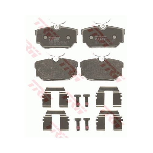 Placute frana Vw Transporter 4 Platou / Sasiu (70xd), 07.1990-04.2003, Motorizare 2.5, TRW