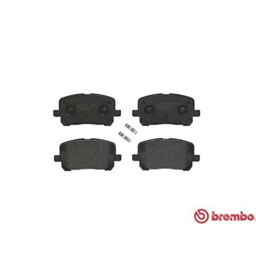Placute frana Toyota Avensis Verso ( M2) 05.01-12.11, Matrix ( E13) 01.02-12.07, Fata, BREMBO
