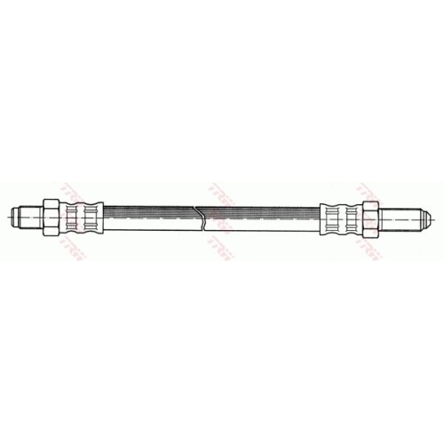 Furtun frana spate TRW, Ford Granada 1977-1985, Scorpio 1985-1994, Sierra 1987-1993, partea stanga=dreapta, spate; puntea spate; stanga; dreapta; Sistem de franare : hidraulic