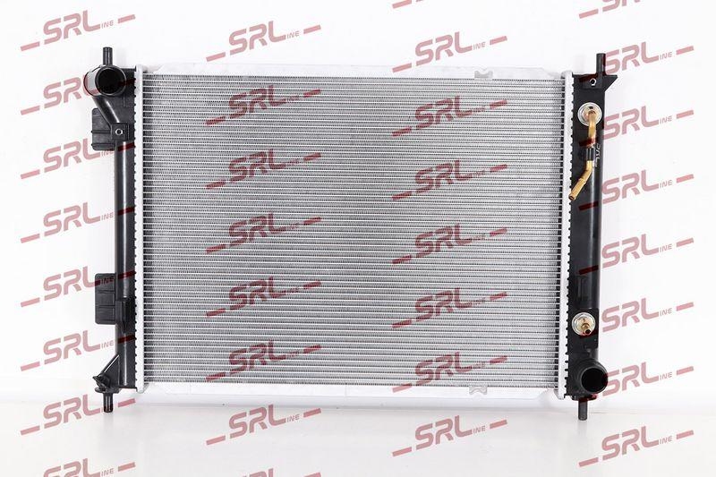 Radiator Hyundai Ix20 10-; Kia Venga 10-, motor: 1.6, iesire - conector rapid, 500x368x16, SRLine, Aluminiu/ Plastic brazat, 253101O050; 253101P050