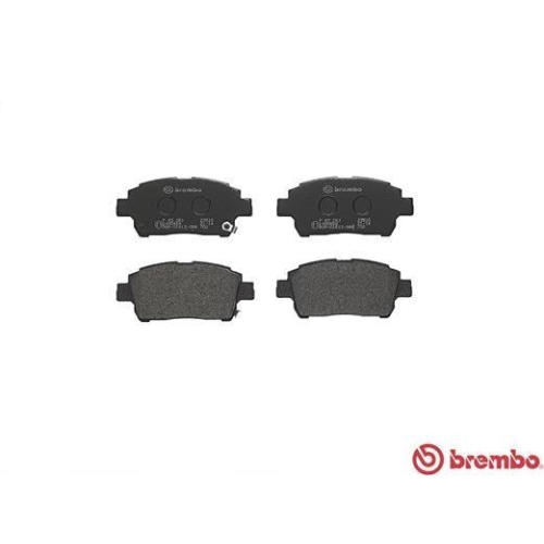 Placute frana Toyota Celica Coupe ( T23) 08.99-03.06, Corolla E12) 01.01-04.08, Corolla Estate ( E12) 03.01-12.08, Corolla Sedan ( E12) 08.00-12.08, Corolla Verso ( E12) 07.01-05.07, Mr2 3 (Zzw3) 10.99-06.07, Prius Liftback ( W2) 09.03-01.10, Prius Saloon