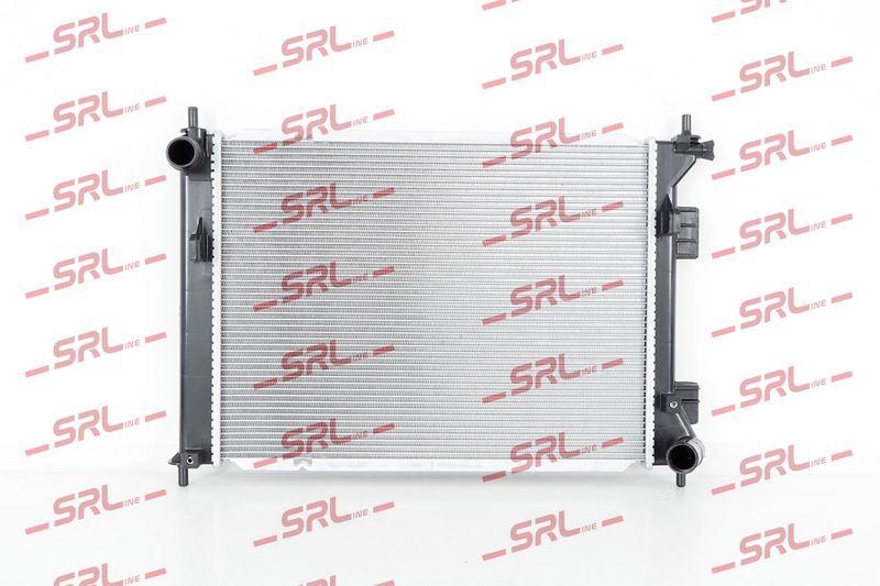 Radiator Hyundai Ix20 10-; Kia Venga 10-, motor: 1.4, 1.6, iesire - conector rapid, 500x368x16, SRLine, Aluminiu/ Plastic brazat, 253101P000