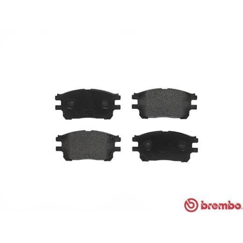 Placute frana Toyota Previa 2 ( R3) 02.00-02.06, Fata, BREMBO