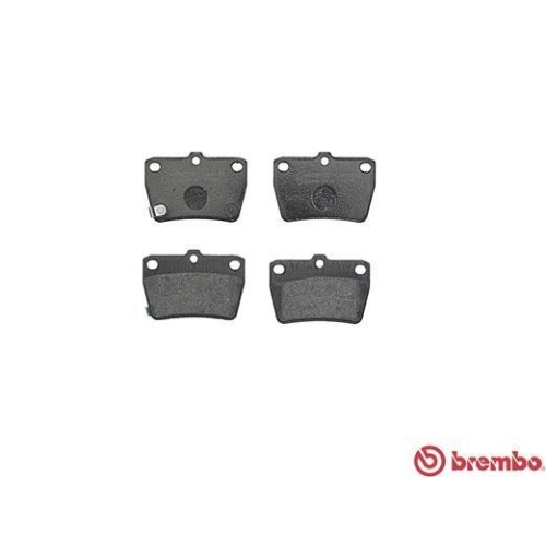 Placute frana Toyota Rav 4 I ( A1) 01.94-12.03, Rav 4 2 ( A2) 05.00-11.05, Spate, BREMBO