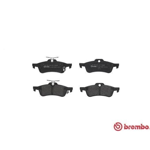 Placute frana Toyota Yaris ( P13) 12.10-06.20, Yaris ( P9) 01.05-12.14, Yaris Box / Liftback ( P13) 10.12-06.20, Spate, BREMBO