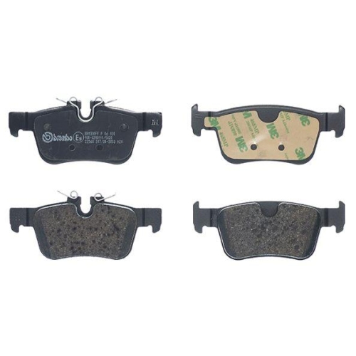Placute frana Volvo S60 3 (224) 02.19-, S90 2 (234) 01.16-, V60 2 (225) 02.18-, V60 2 Cross Country (227) 02.18-, V90 2 Cross Country (236) 03.16-, V90 2 Estate (235) 03.16-, Xc60 2 (246) 03.17-, Spate, BREMBO