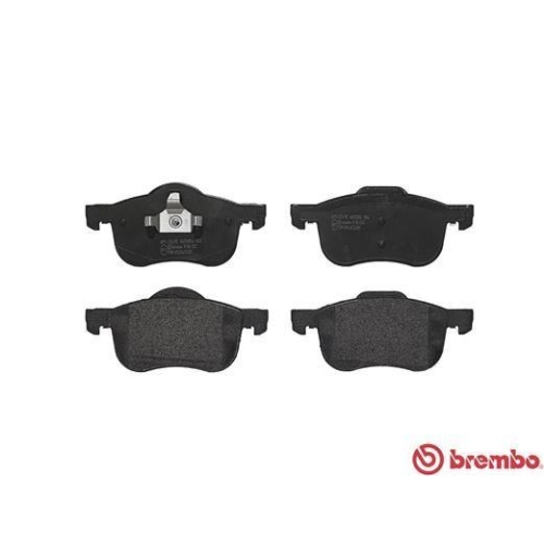 Placute frana Volvo S60 I (384) 07.00-04.10, S80 I (184) 05.98-02.08, V70 2 (285) 11.99-12.08, Xc70 I Cross Country (295) 10.97-10.07, Fata, BREMBO