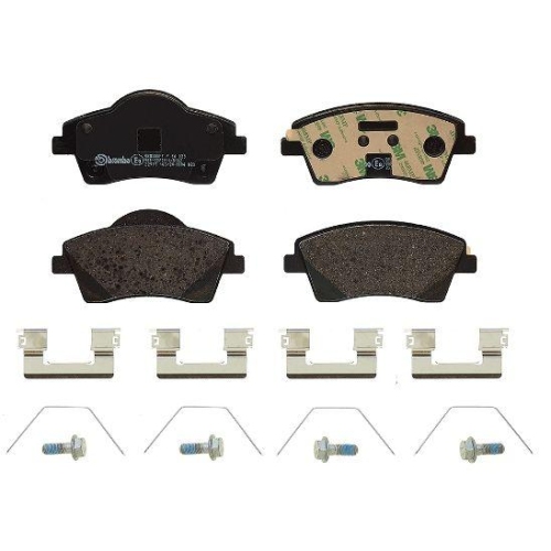 Placute frana Volvo Xc40 (536) 10.17-, Fata, BREMBO