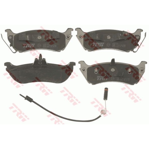 Set placute frana Trw GDB1456, parte montare : Punte spate